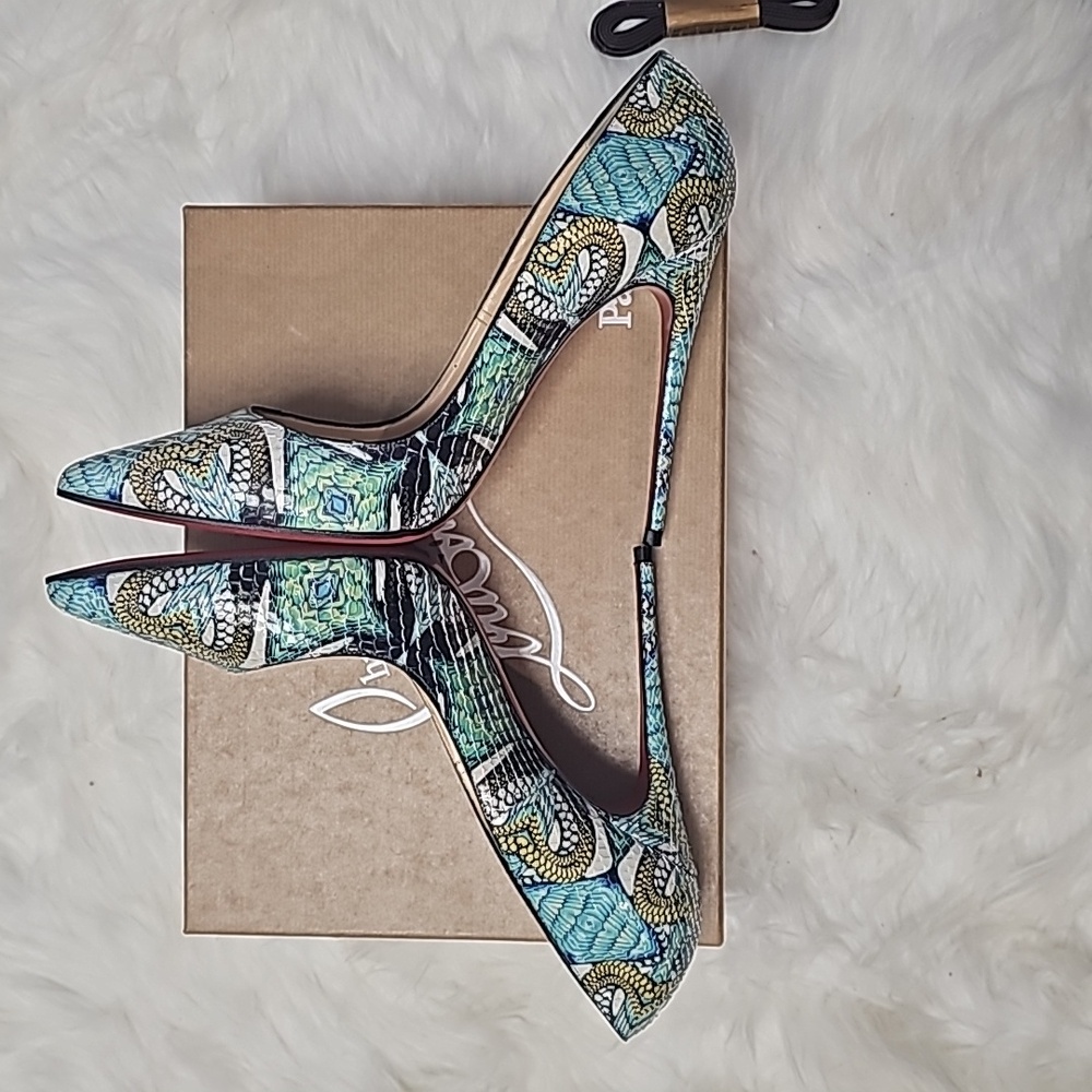 Christian louboutin python heels - Picture 5 of 8
